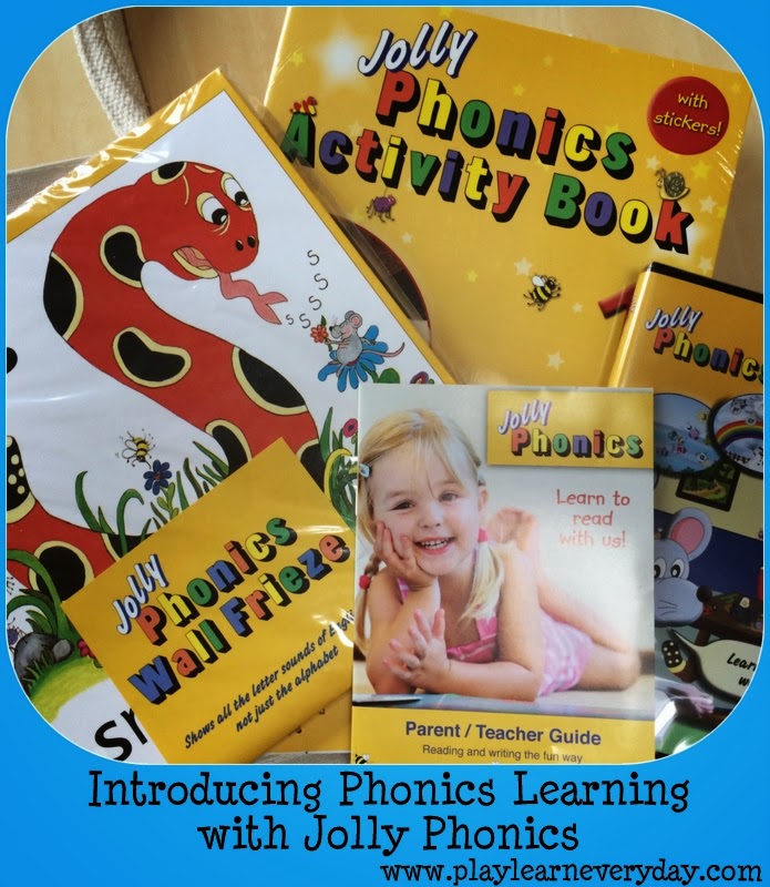 Introducing Phonics Learning with Jolly Phonics - Play and Learn Every Day