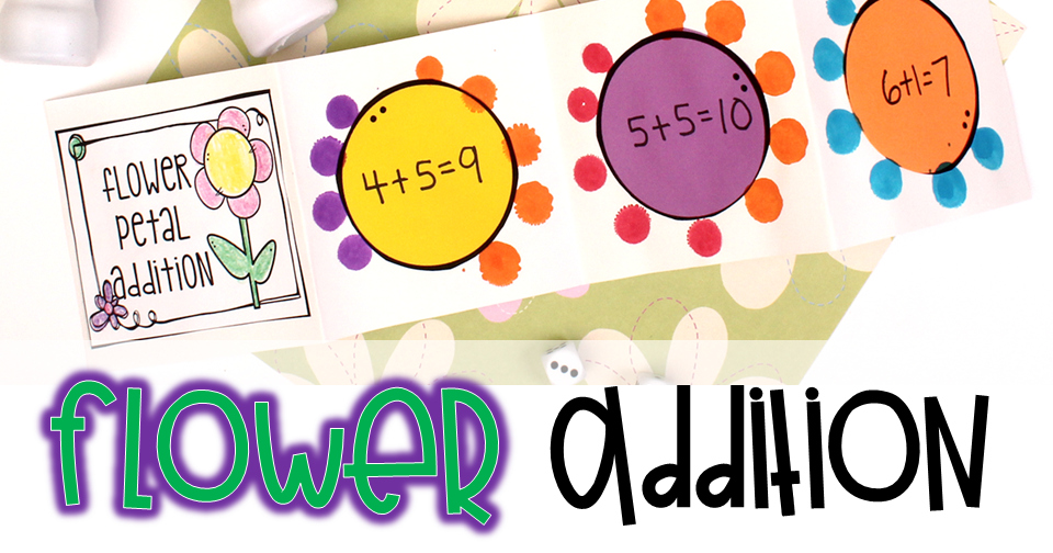 KinderGals Number Sentence Flowers