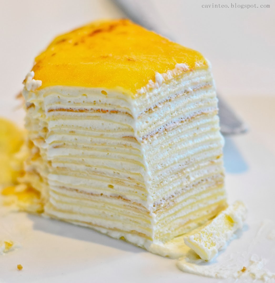 Entree Kibbles Lady M Confections & her Signature Mille Crepes