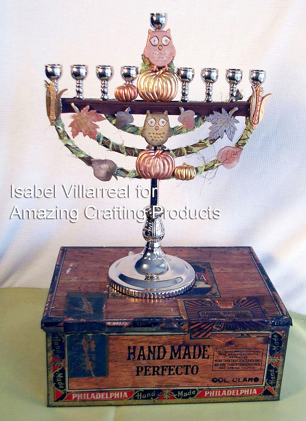 The Remarkerable Menorah – Crafts by Esther O