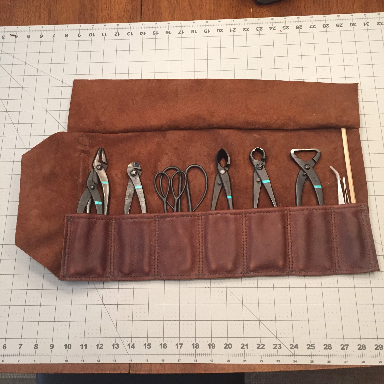 ARBOR ARTS COLLECTIVE Bonsai Tool Roll Project