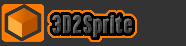 3D2Sprite - Make 2D sprites from 3D models