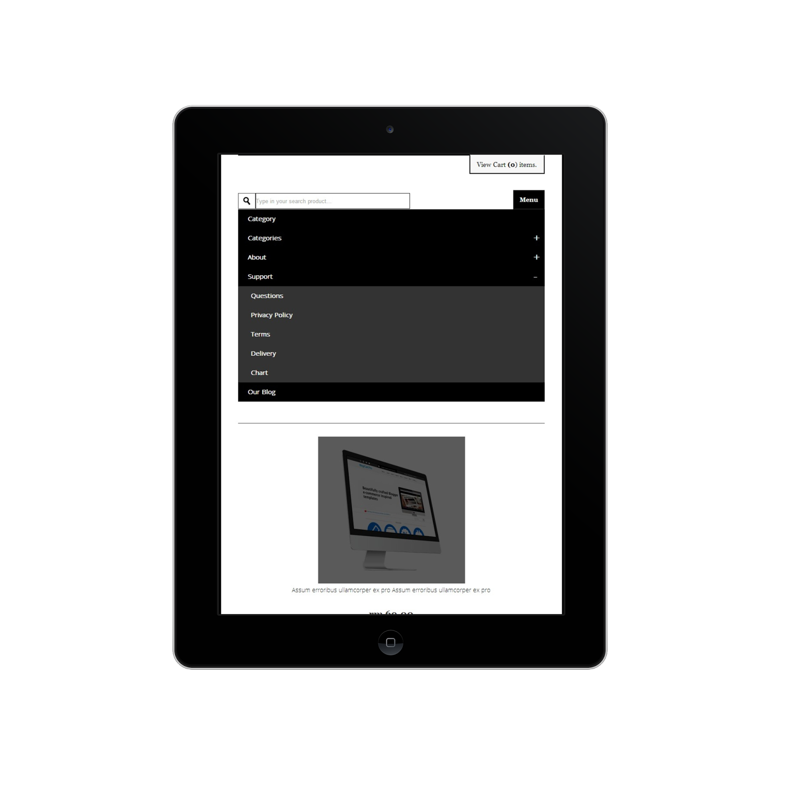 Install Shopping Cart With Blogger Template Now Made Easy! Irsah
