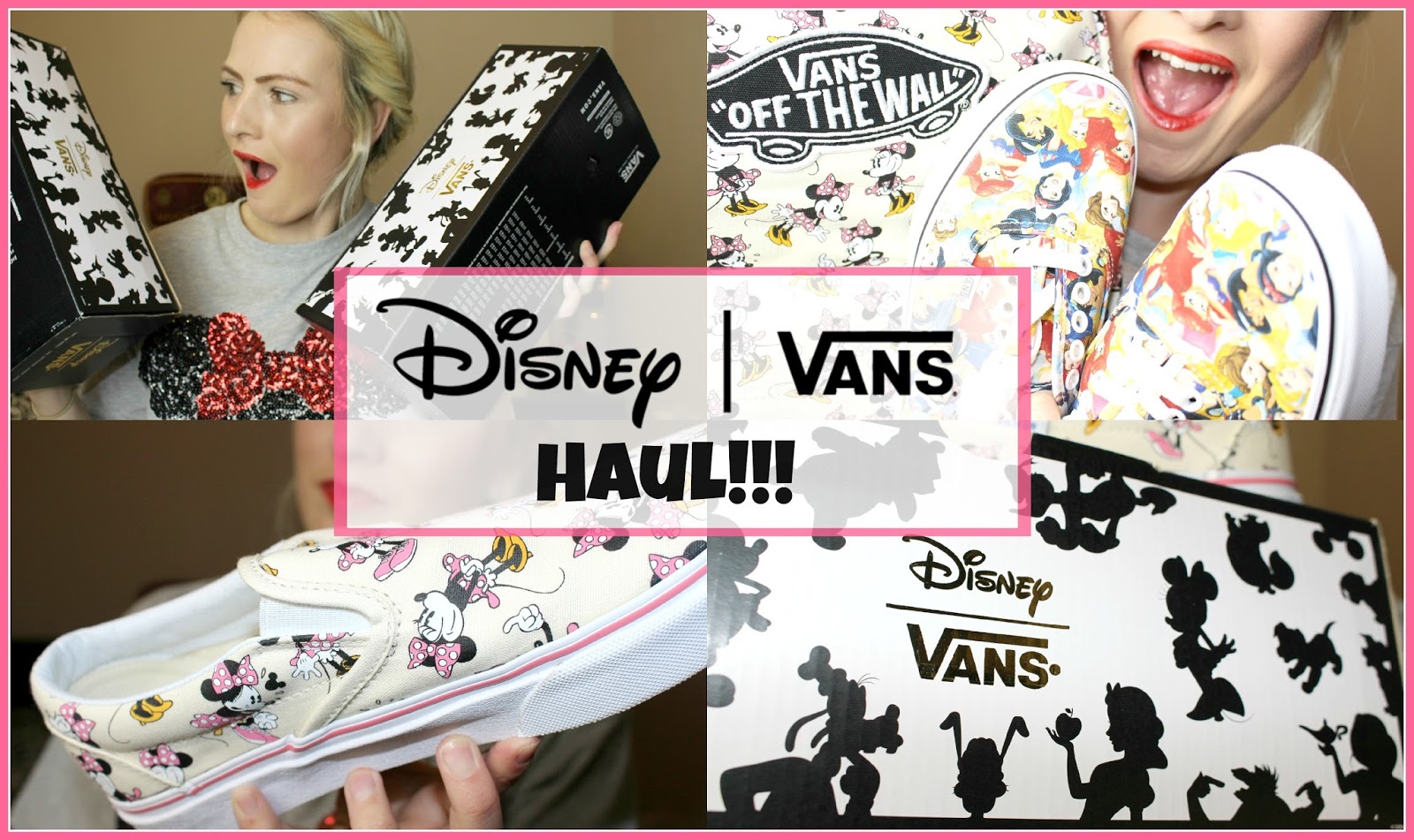 vans disney collection