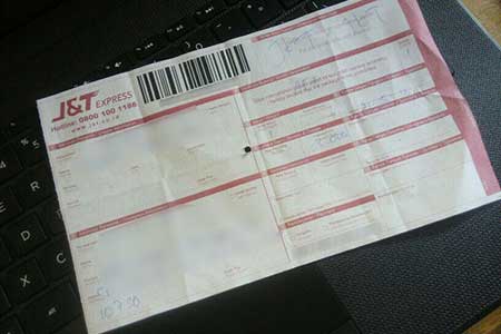 Cara Cek Nomor Resi Paket Kiriman J T Express