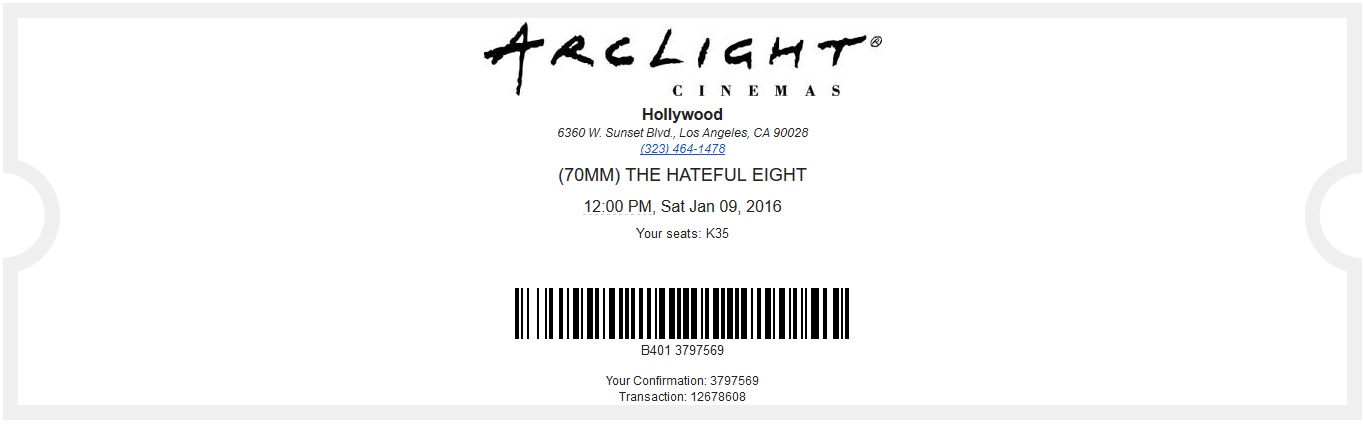 the film and tv hub the hateful eight review hateful eight lincoln letter