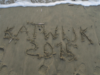Katwijk 2015 (in den Sand geschrieben)