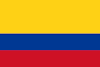 Logo Gambar Bendera Negara Kolombia PNG JPG ukuran 100 px