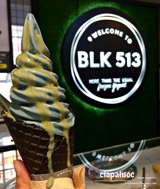 BLK 513 Activated Charcoal in Your Frozen Yogurt foodfanaticph by