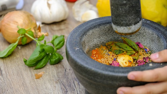 Grinding Spices