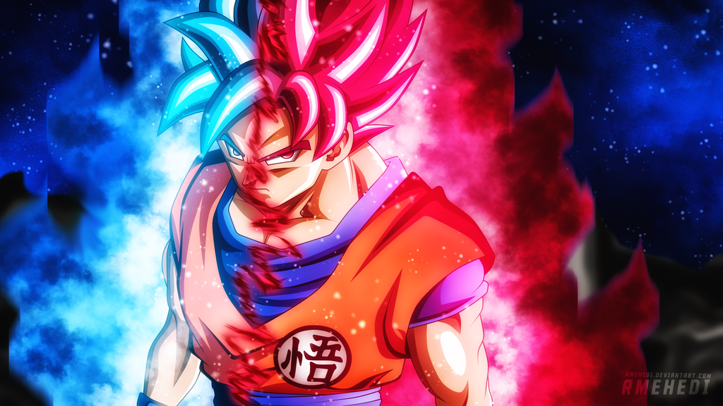WHICH FORM IS STRONGER?! SUPER SAIYAN RED OR SUPER SAIYAN BLUE LOVE DBS