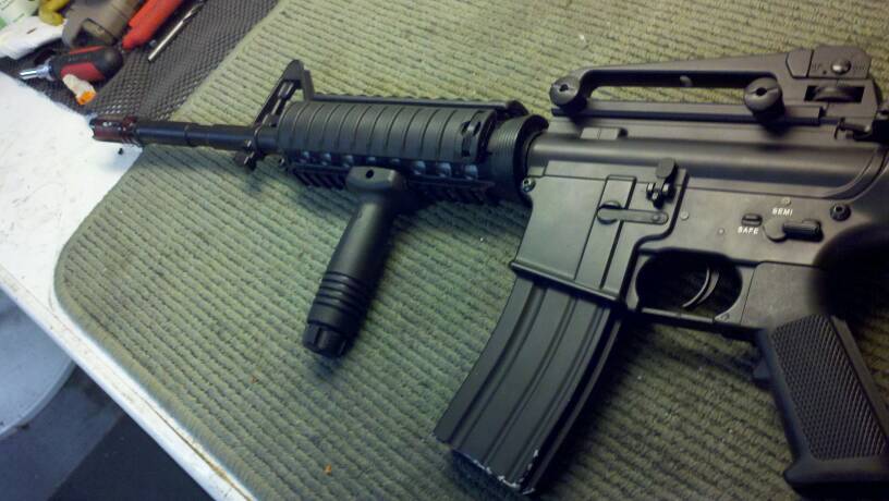 M4 Ris Build Airsoft GuRu Presents The GuRu Crew Reviews: D-Boys M4 RIS (Overide ...