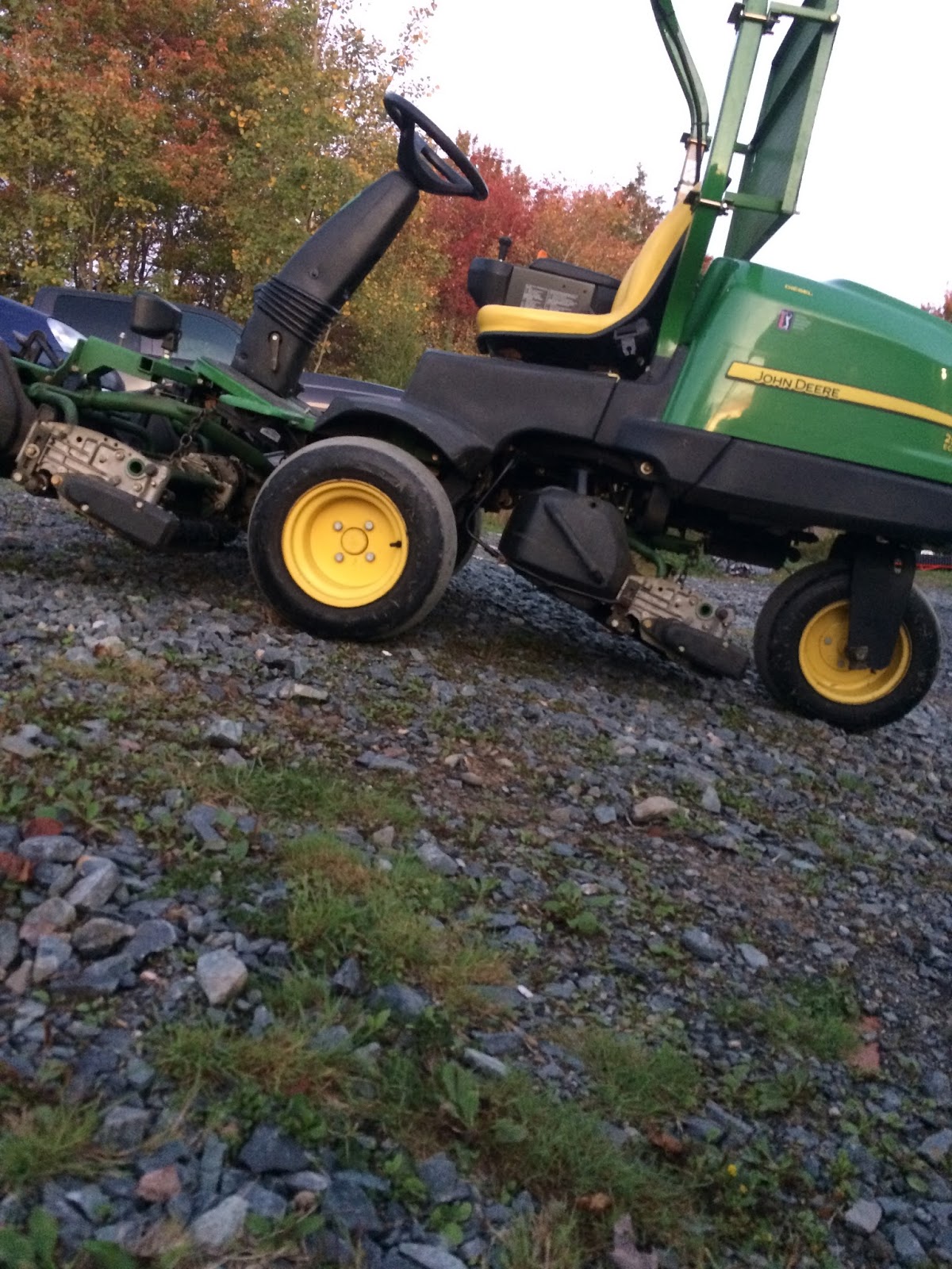 Bobs Shop: John Deere Park Brake adjustment