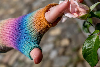 Rainbow Rib Mitts