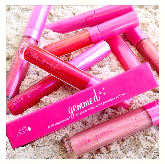 Rawdorable 100 Pure Lip Caramel & Gemmed swatches