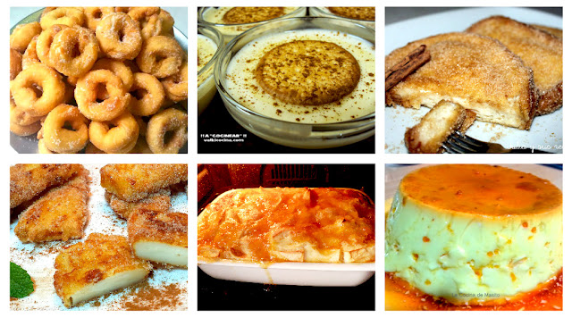 Postres caseros tradicionales