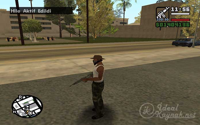 GTA San Andreas Şifreleri Nasıl Uygulanır
