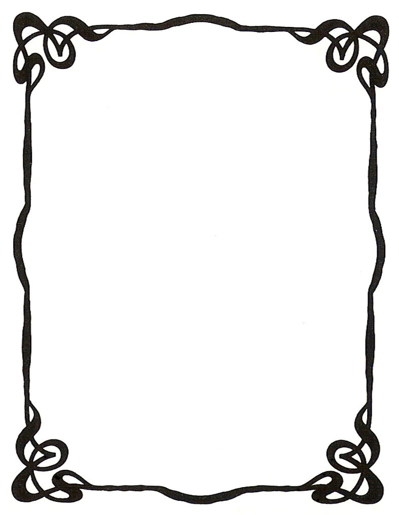 clipart picture frames borders - photo #17