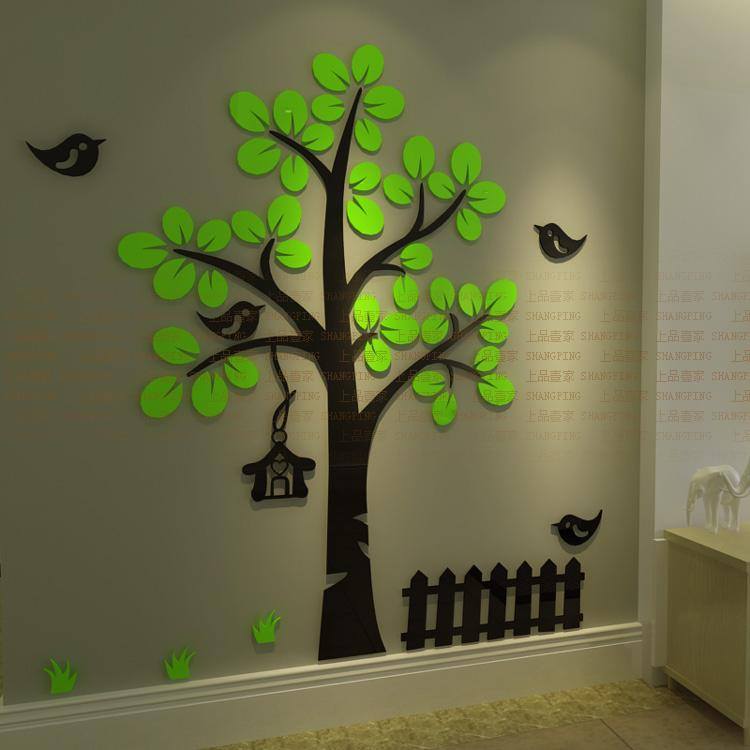 Australian Animal Tree Removable Fabric Watercolour Wall Australian Animal Tree Removable Fabric Watercolour Wall
