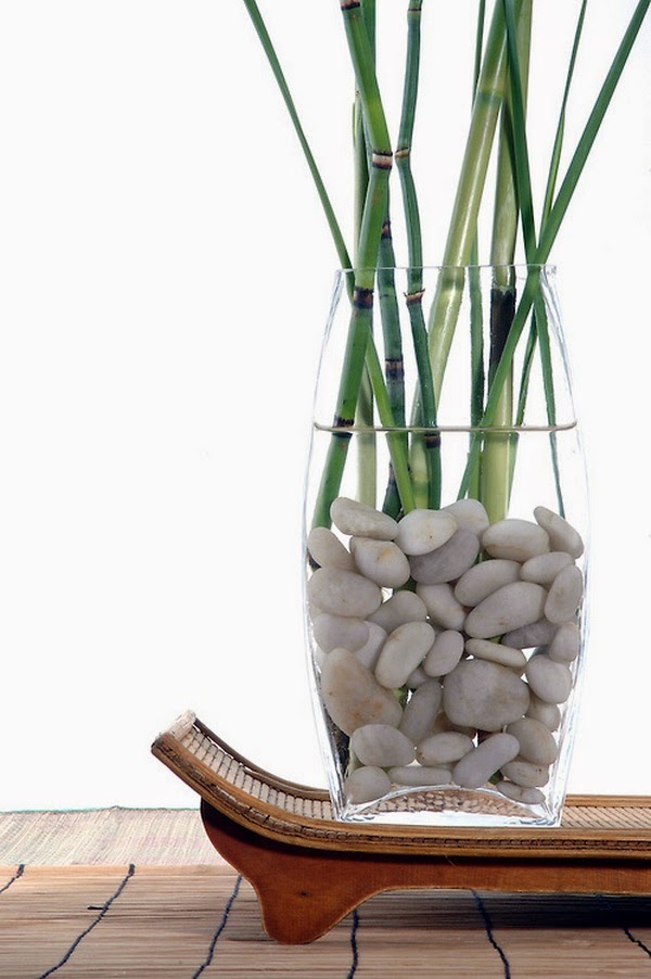 How to create a vase with bamboo