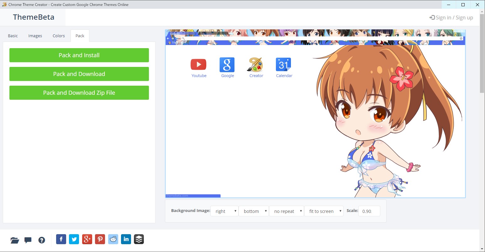 google chrome のテーマ作り方めも fumitom blog ふみとむ ぶろぐ