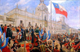 INDEPENDENCIA DE CHILE Bernardo O’Higgins y San Martín Proclaman la Independencia (12/02/1818)