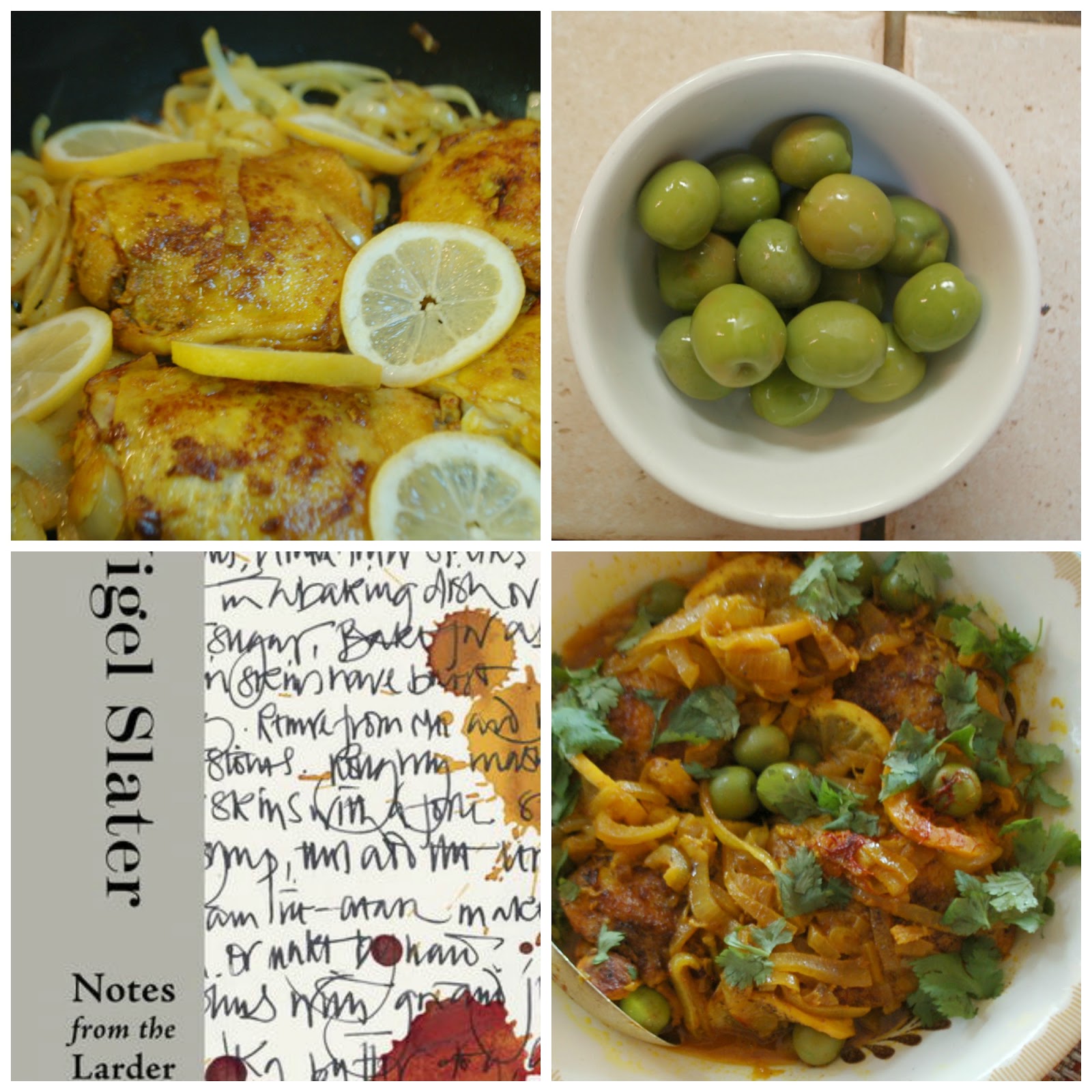 The Spice Garden Nigel Slater's Chicken, Olives, and Lemons