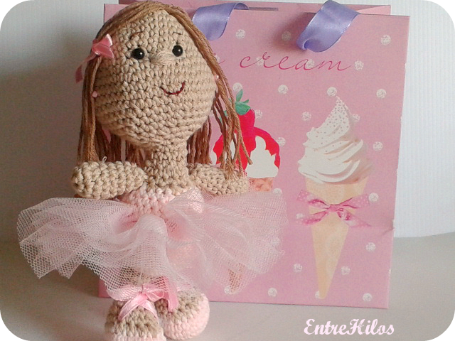 amigurumi Oli la bailarina