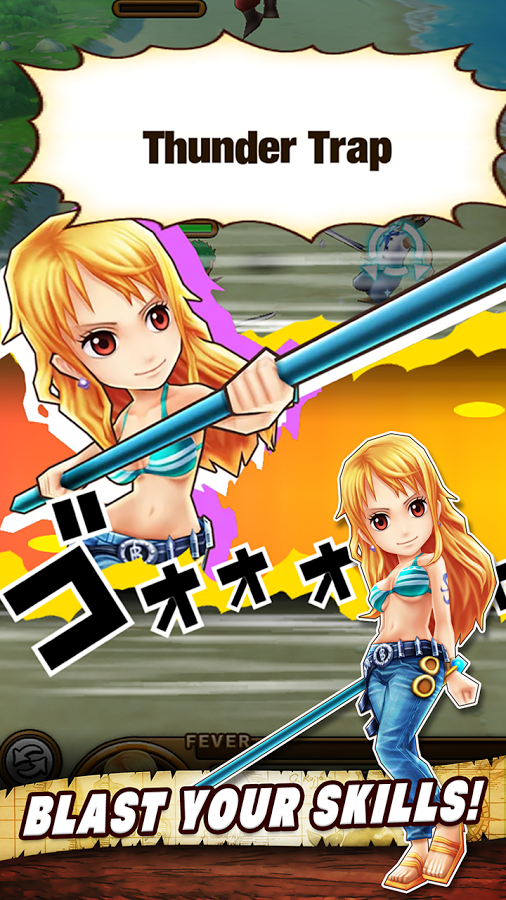 ONE PIECE THOUSAND STORM EN MOD APK