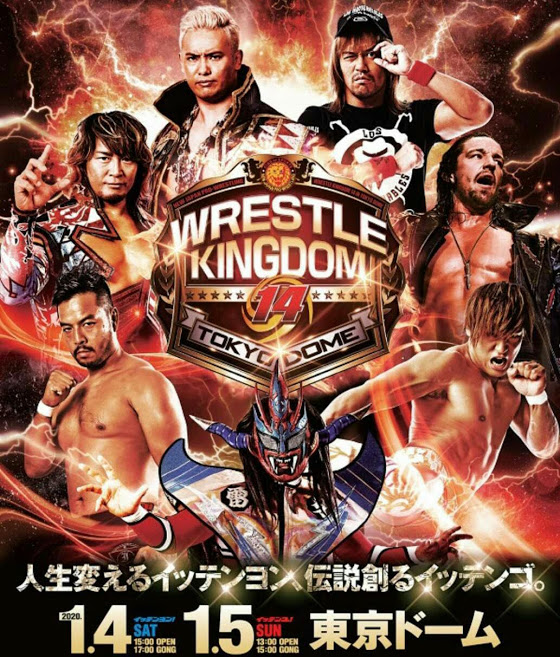 Wrestle Kingdom 14 Videos + Resultados Wrestling Noticias Tudo