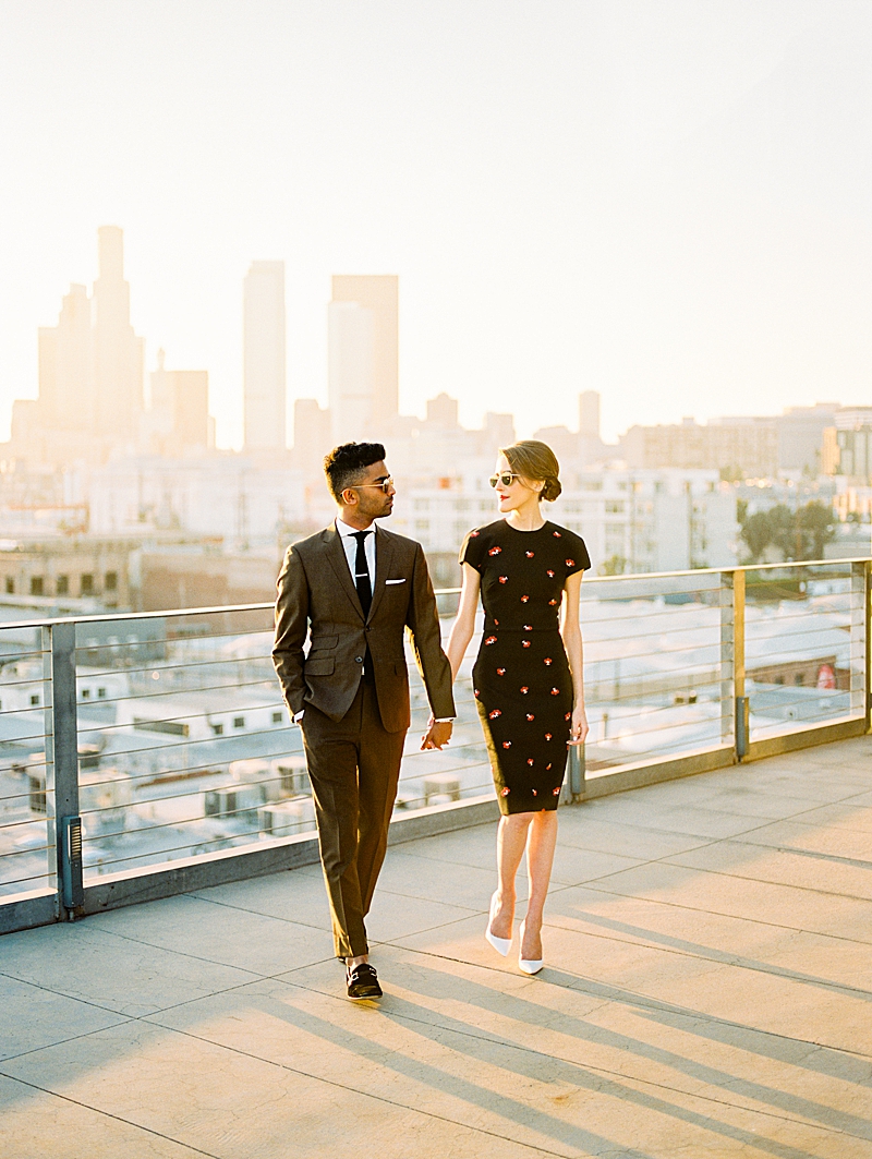 Downtown Los Angeles Engagement Session | Southern California Wedding ...