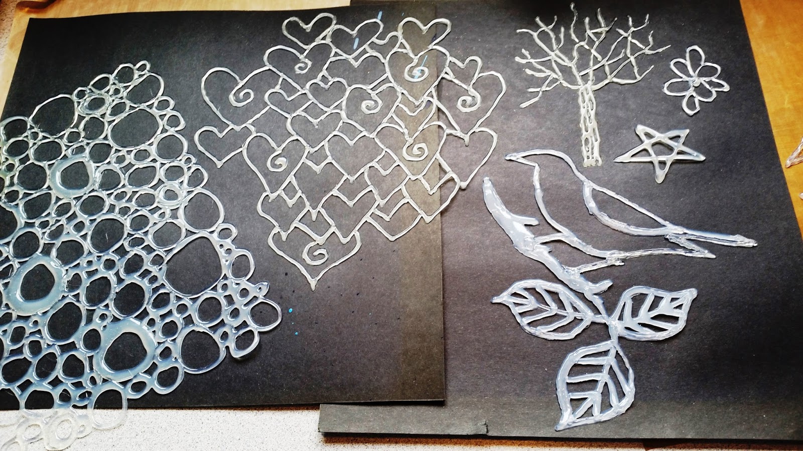 Kim Lawson Art Glue Gun Stencils Kim Lawson Art Glue Gun Stencils