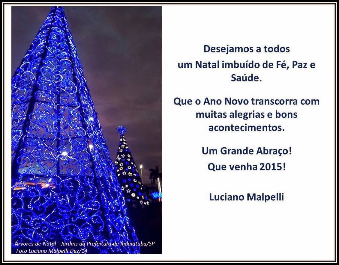 Cartão Natal 2014 Luciano Malpelli