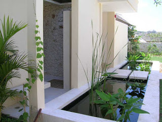 water wall dan kolam koi | www.jasataman.co.id