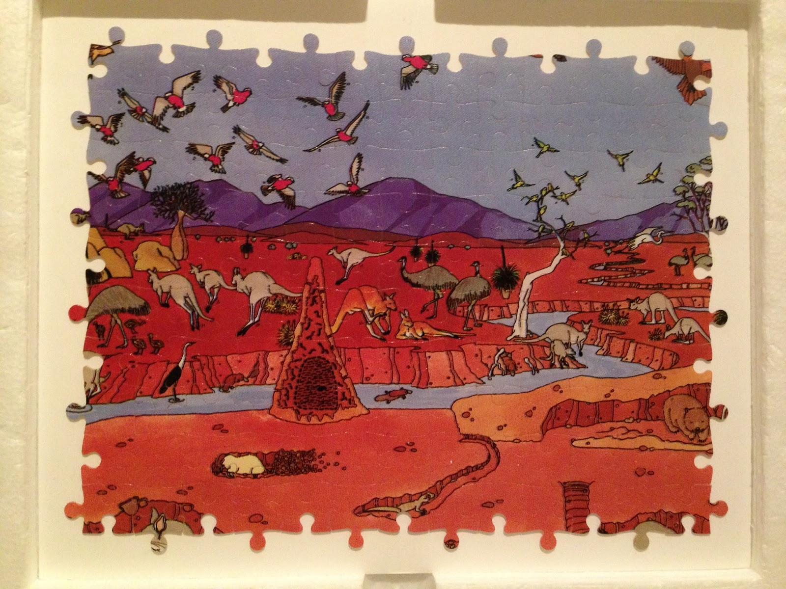 Puzlz up 3D Jigsaw Puzzles Outback Australia (540 pieces)