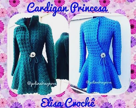 como fazer casaco em croche