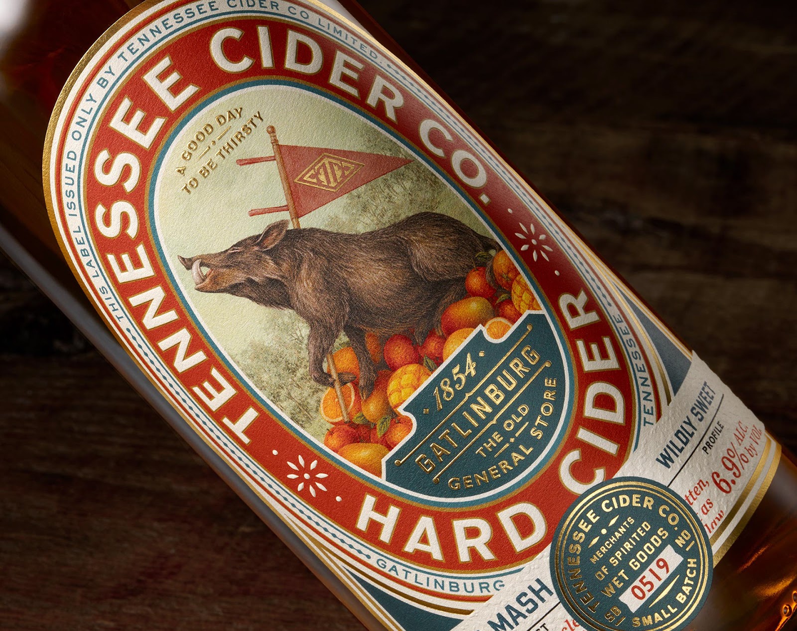 Tennessee Cider Co. Packaging Of The World