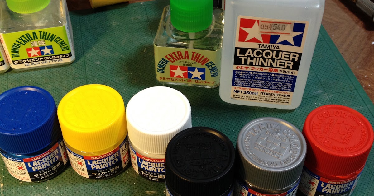 TAMIYA LACQUER PAINT タミヤ ラッカー ペイント