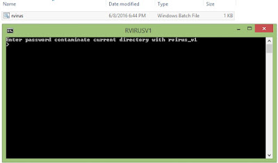 how to create password protected folder - command prompt unlock