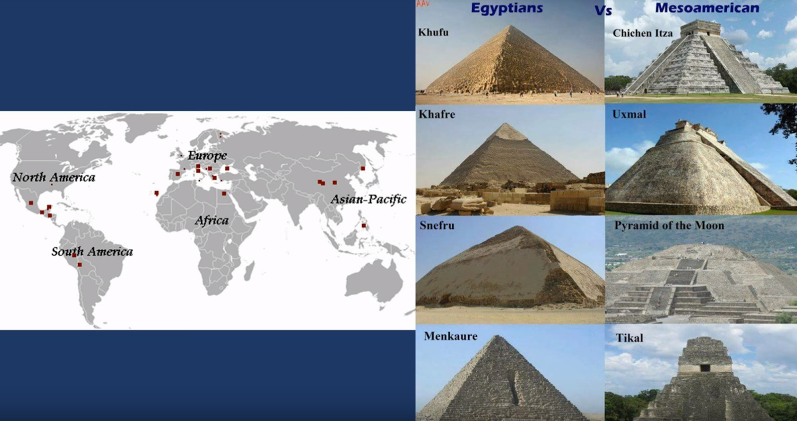 World Map Of Pyramid Locations - United States Map