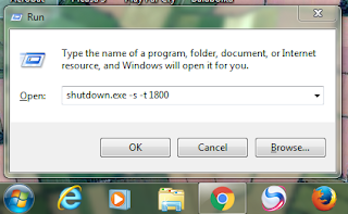 cara shutdown komputer secara otomati menggunakan timer