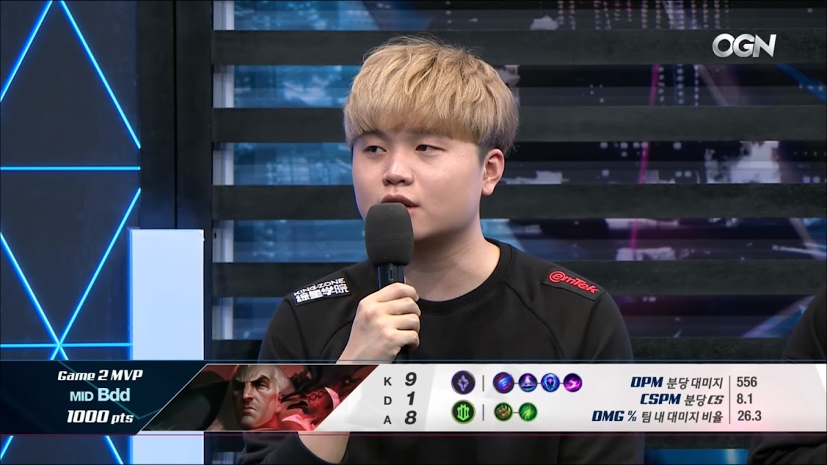 KZ教練supreme接受了訪談，談到隊上的弱點，教練逗趣回答表示可能是選手太可愛！