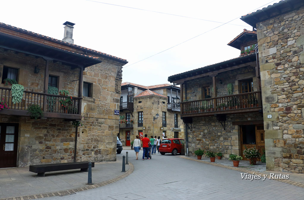 Calles y casas de Liérganes