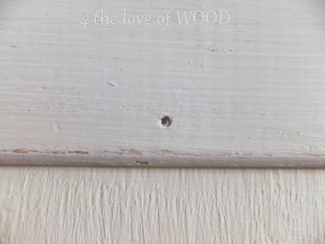 4 the love of wood HOW TO HIDE YOUR FINISHING NAILS fixing tutorial