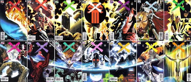 EARTH X COMPLETE SET. PLEASE SMS ME AT 9616 9144 FOR ANY ENQUIRIES.
