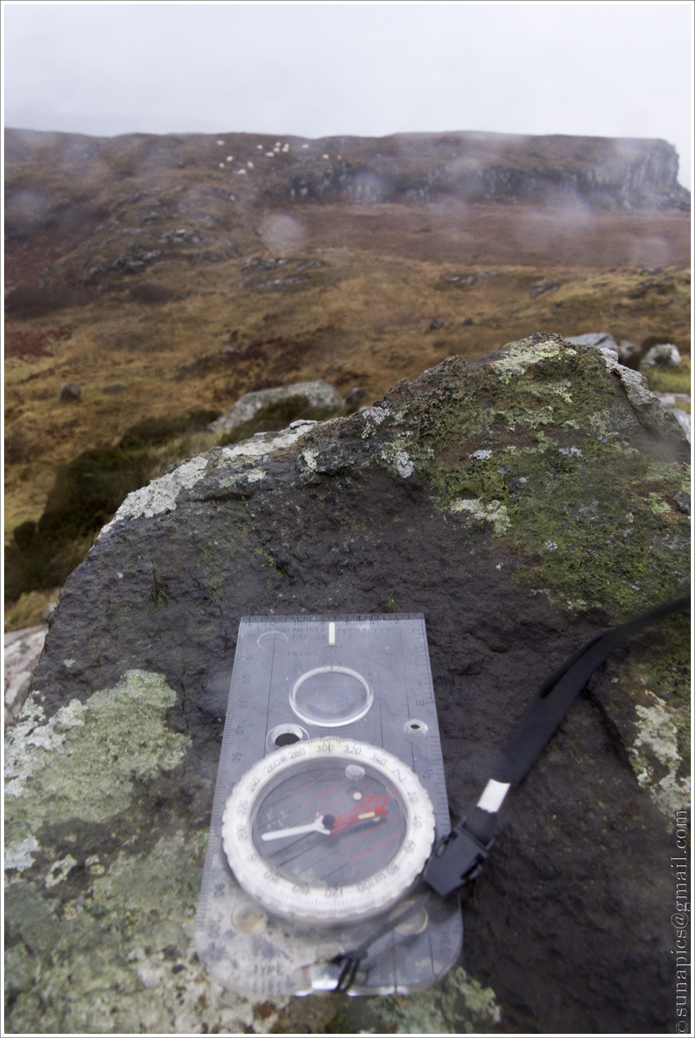 Isle of Skye Broch Baggers Dun Fiadhairt broch, 26 Jan 2016