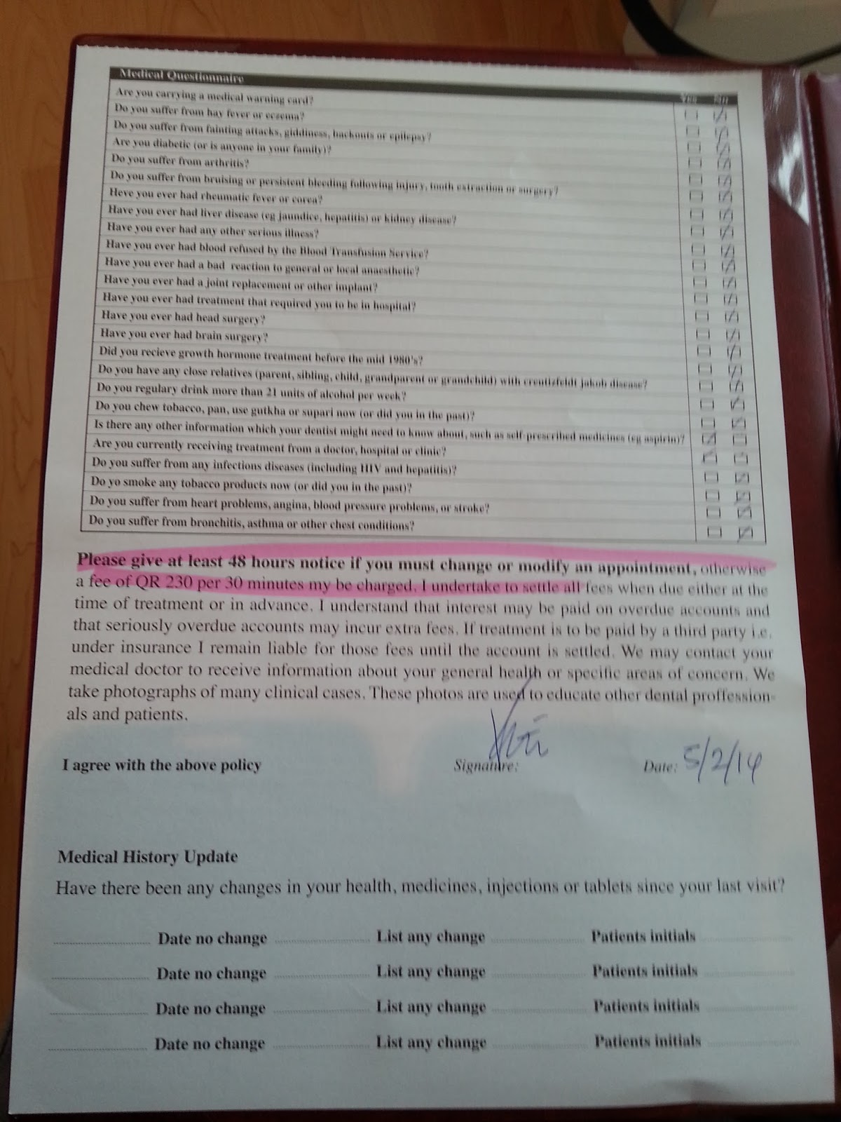 DOHA REVIEW BRITISH INTERNATIONAL DENTAL CENTRE IN WEST BAY Brocade Blue