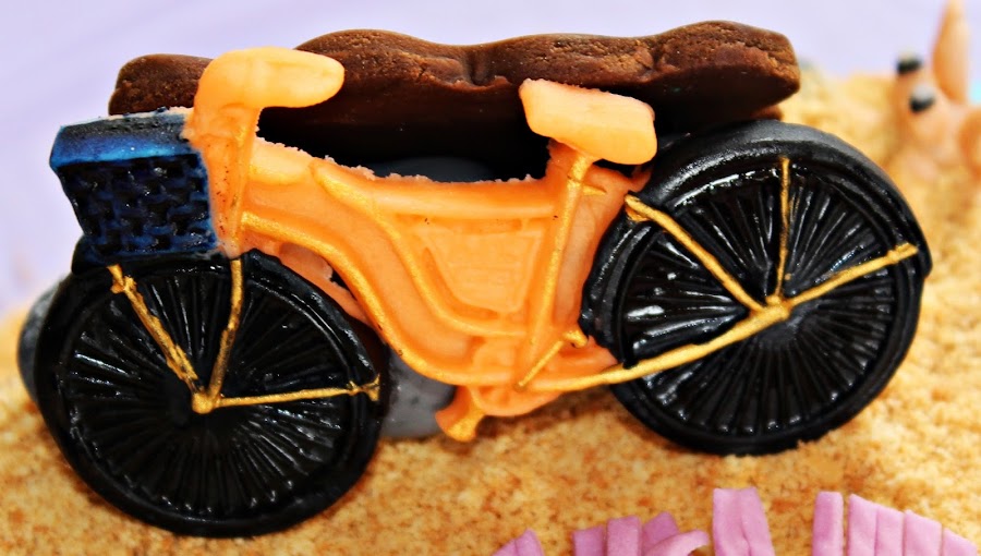 BICICLETA DE FONDANT