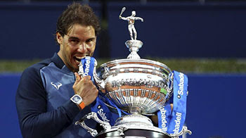 Rafael Nadal se consagró campeón del ATP 500 de Barcelona