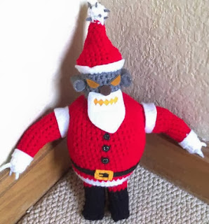 PATRON GRATIS ROBOT SANTA CLAUS AMIGURUMI